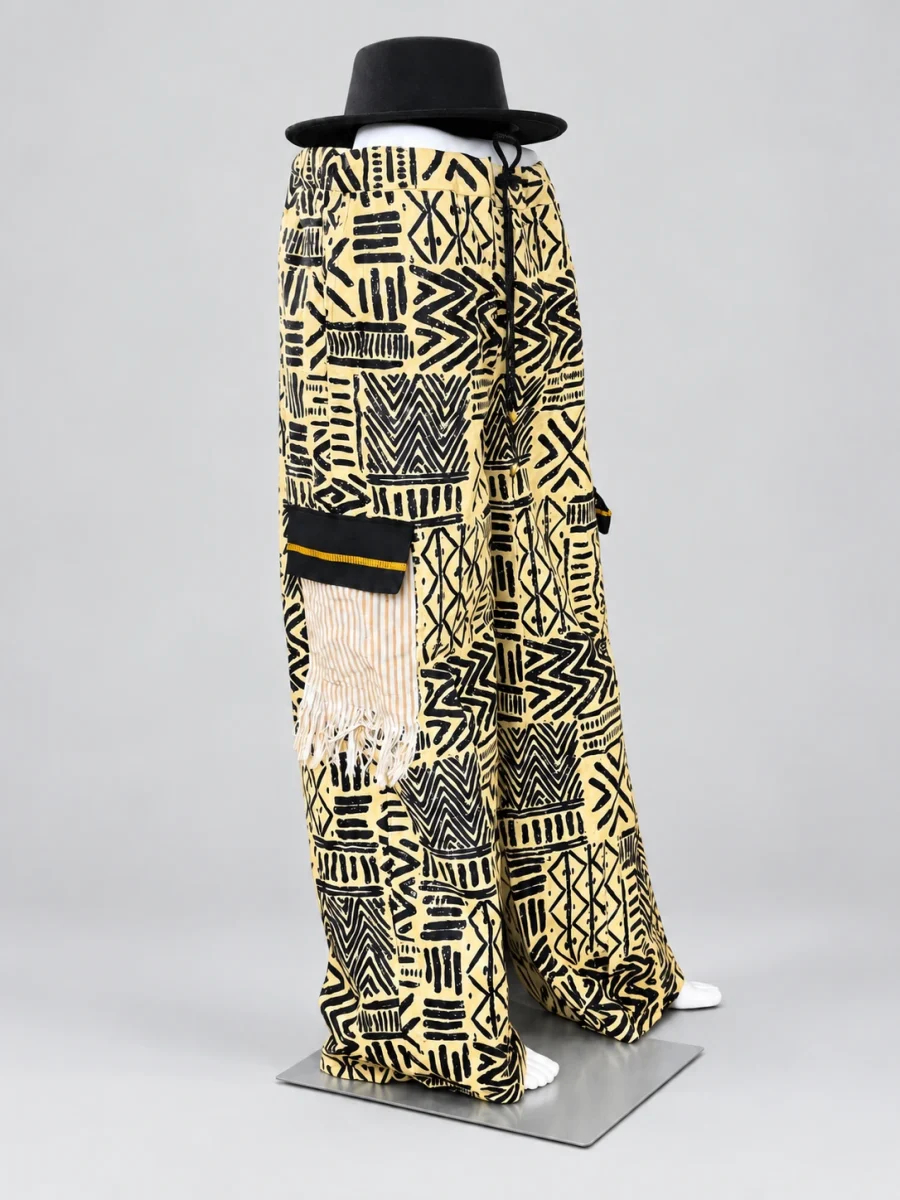 Monochrome Heritage Wide-Leg Trousers — main view
