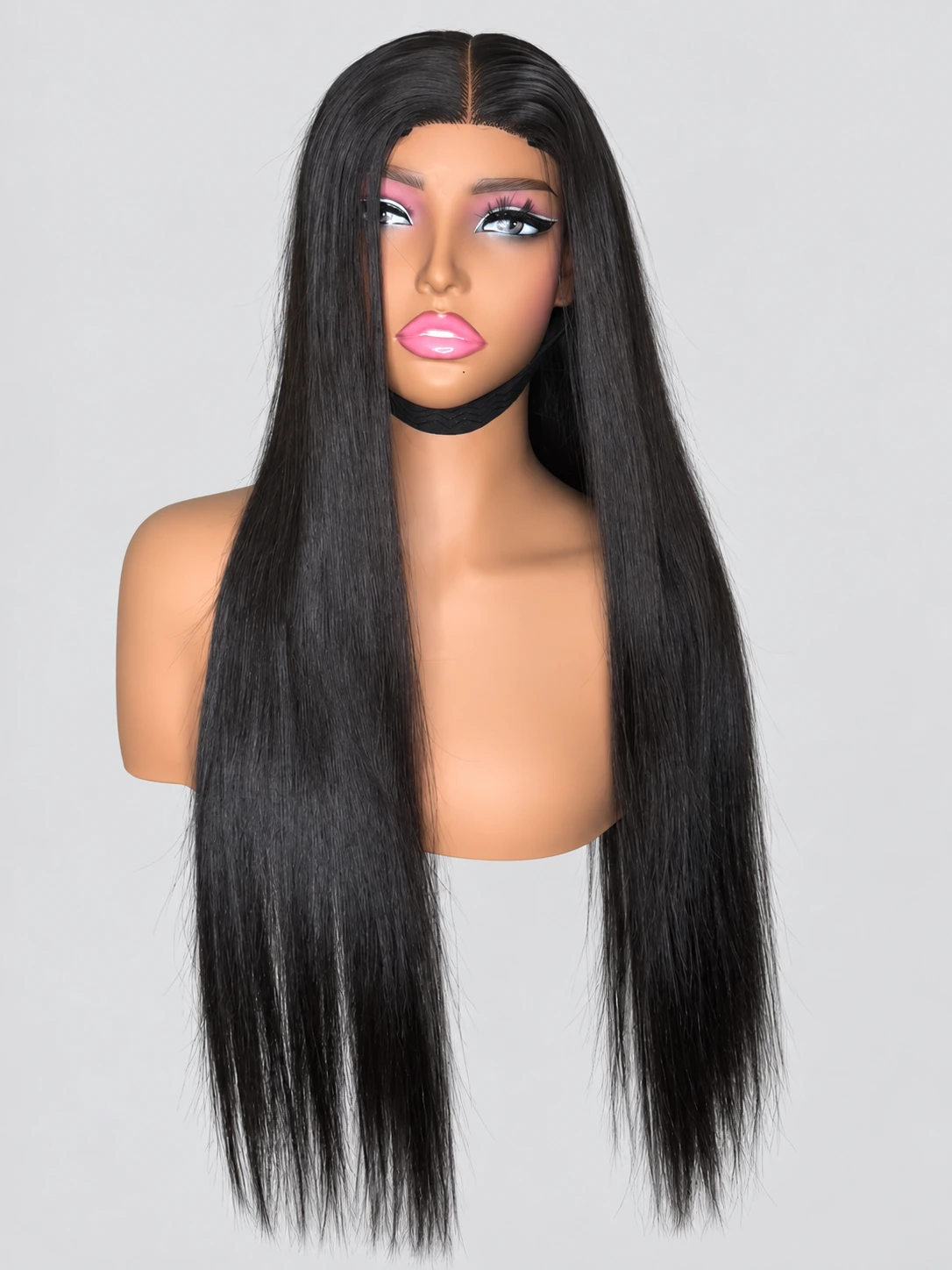 Obsidian Sleek Lengths Wig — main view