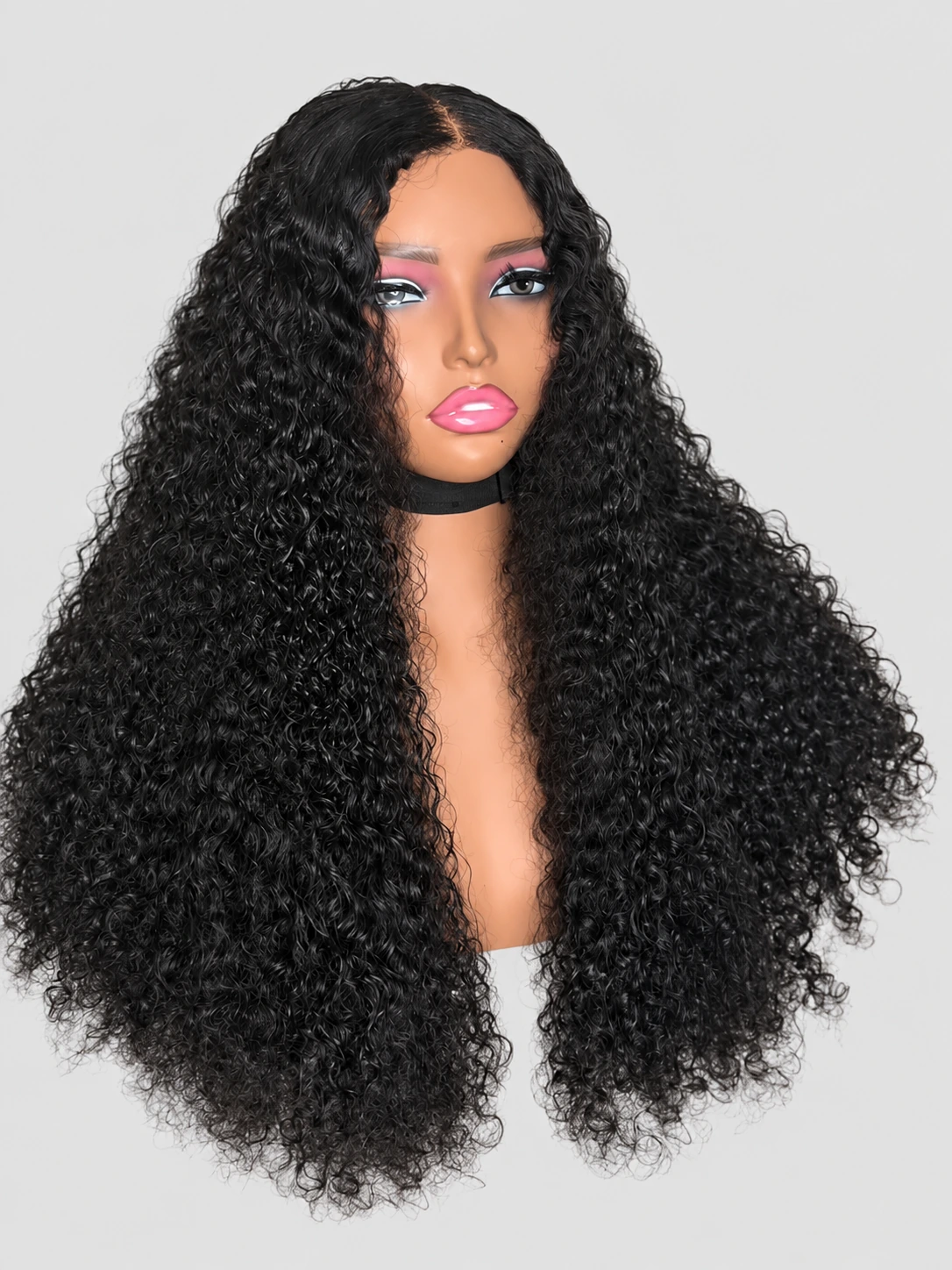 Onyx Cascade Curls Wig — main view