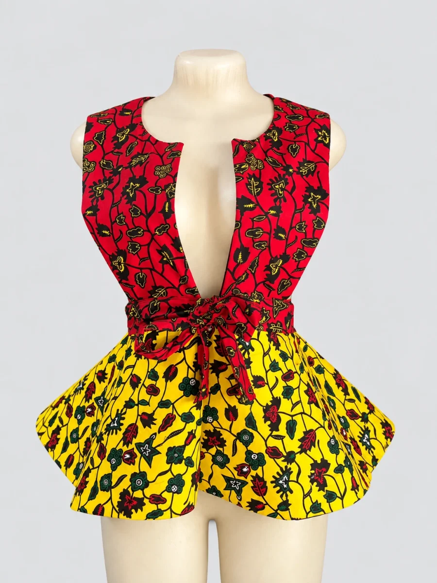 Ruby Bloom Peplum Jacket — main view